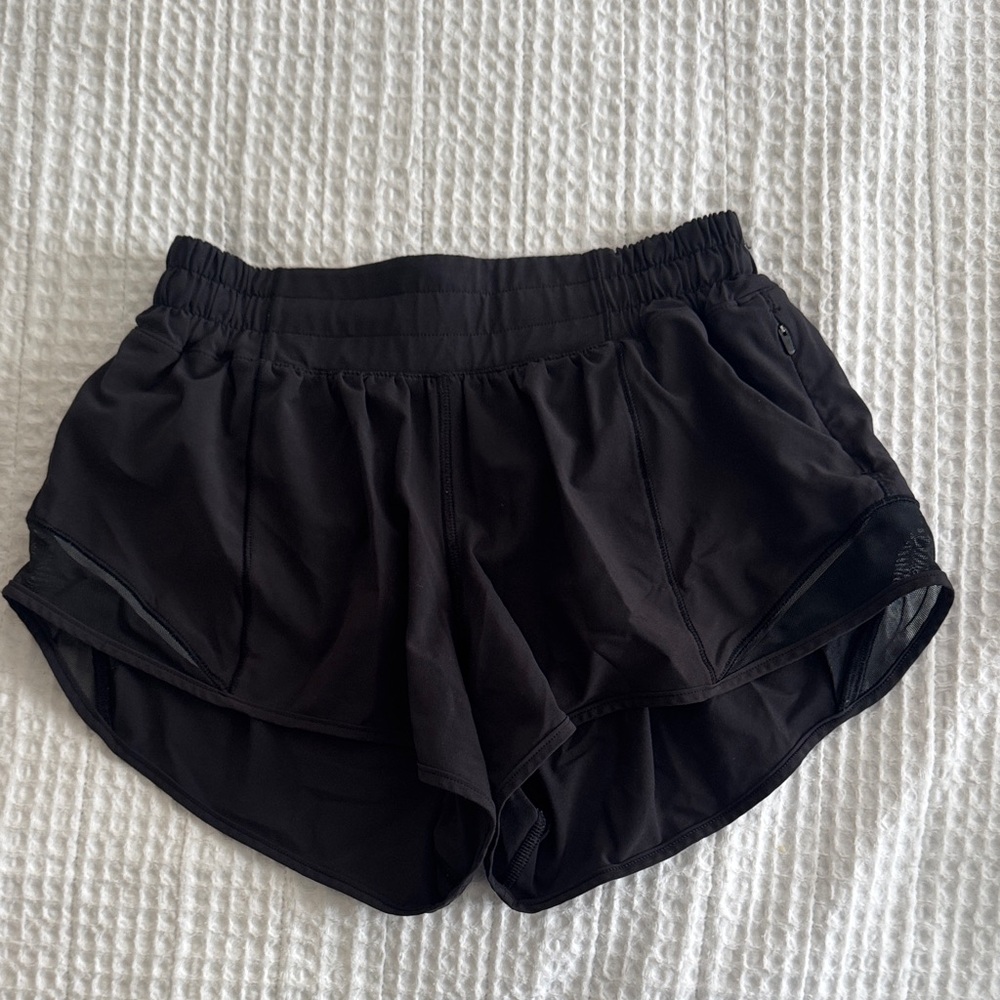 Lululemon Athletica Black Athletic Shorts